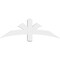 Ekena Millwork Davenport Architectural Grade PVC Gable Bracket, 48"W x 16"H x 2"D x 4"F, 8/12 Pitch GBP048X16X0204DAV00 - alternate 3